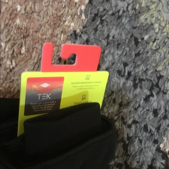 Tek Gear men’s gloves NWT black L/XL (#12) - Picture 5 of 9